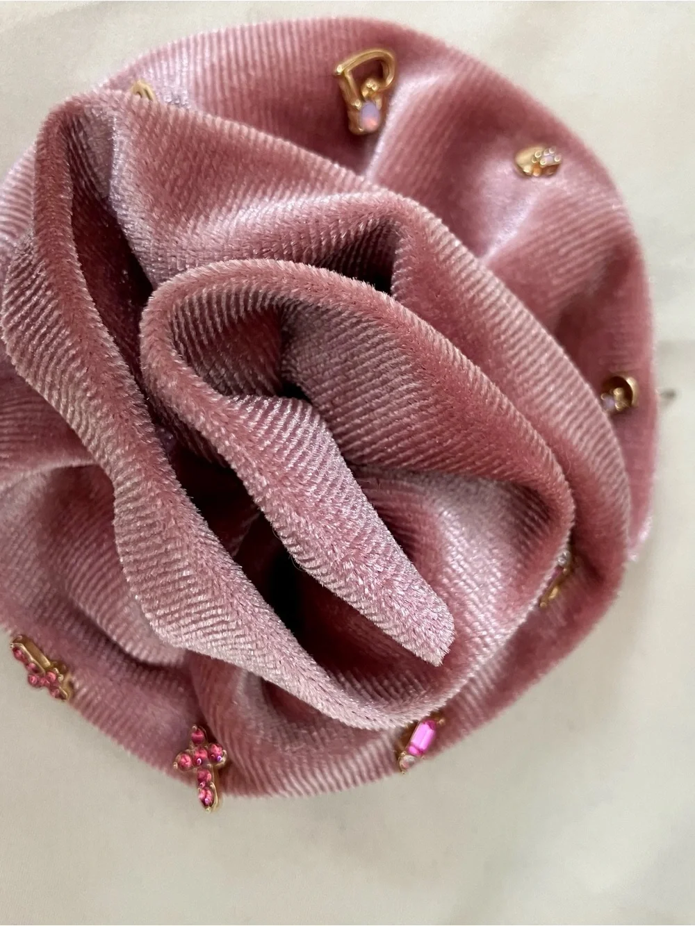 Free People velvet rose
